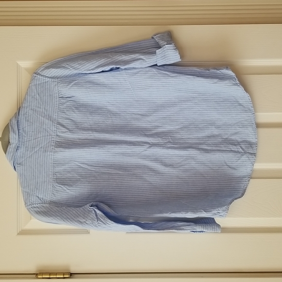 DL1961 Nassau Manhattan pinstripe button down shirt - Picture 6 of 8